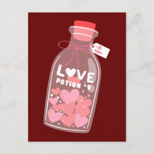 Valentine's Day Love Potion Nr 9: Be Mine Postcard