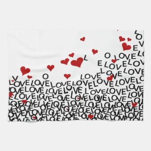 Valentine's Day Love Towel