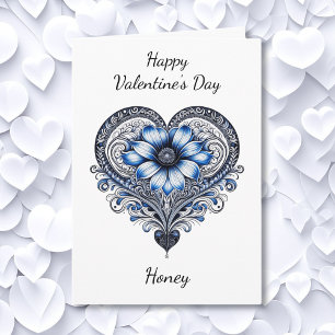 Valentine's Day   Love You more than I can Say Card