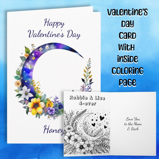 Valentine's Day | Love You to the Moon Card (Creator Uploaded)