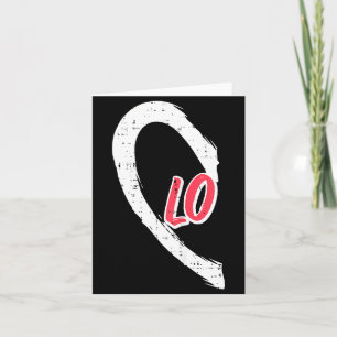 Valentines Day Matching Love Lo Heart Cute Couple  Card
