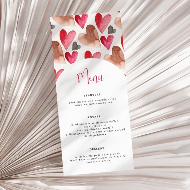 Valentine's Day Menu Card (Creator Uploaded)