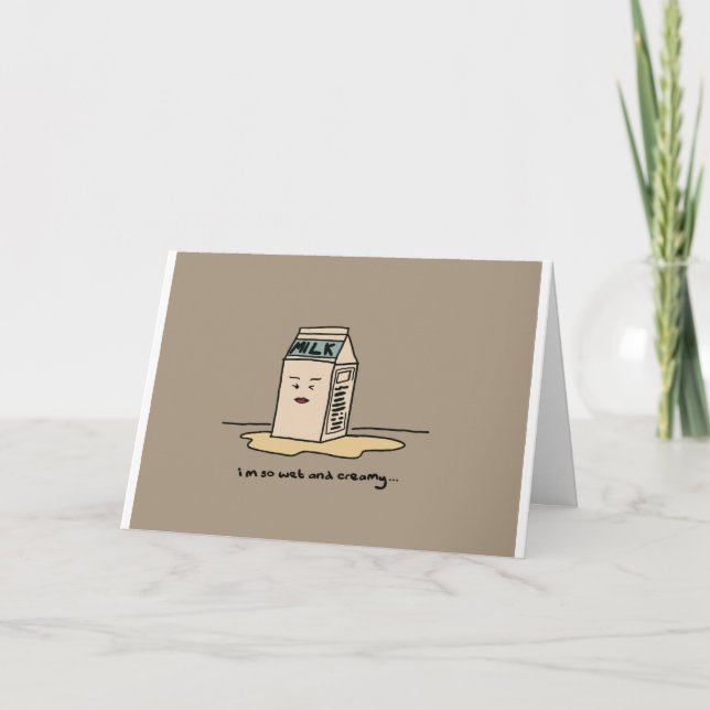 Valentines Day - Milk Holiday Card (Front)