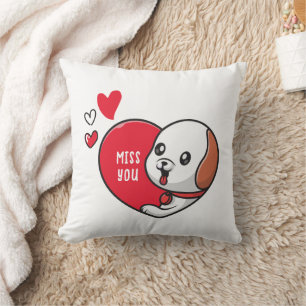 Valentine's Day, Miss you Cushion