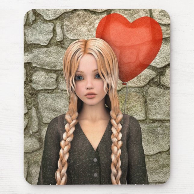 Valentines Day Mouse Pad (Front)