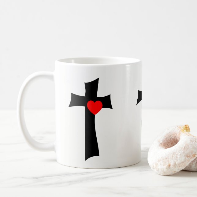 Valentine's Day Mug Mugs (With Donut)