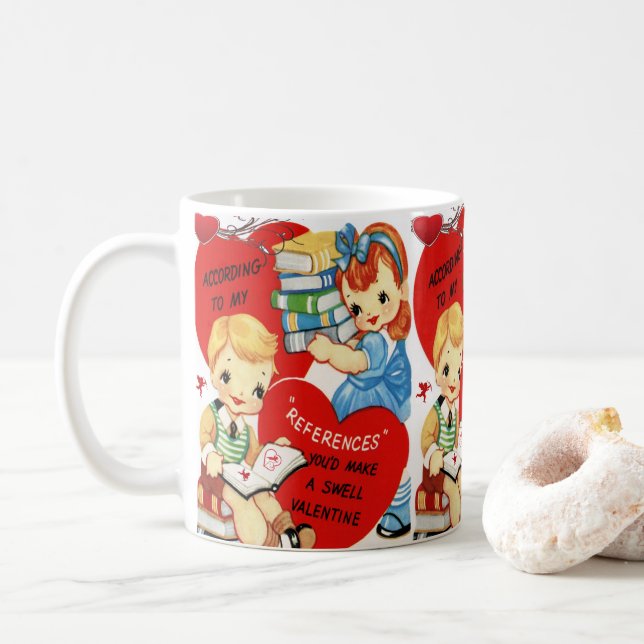 Valentine's Day Mugs (With Donut)