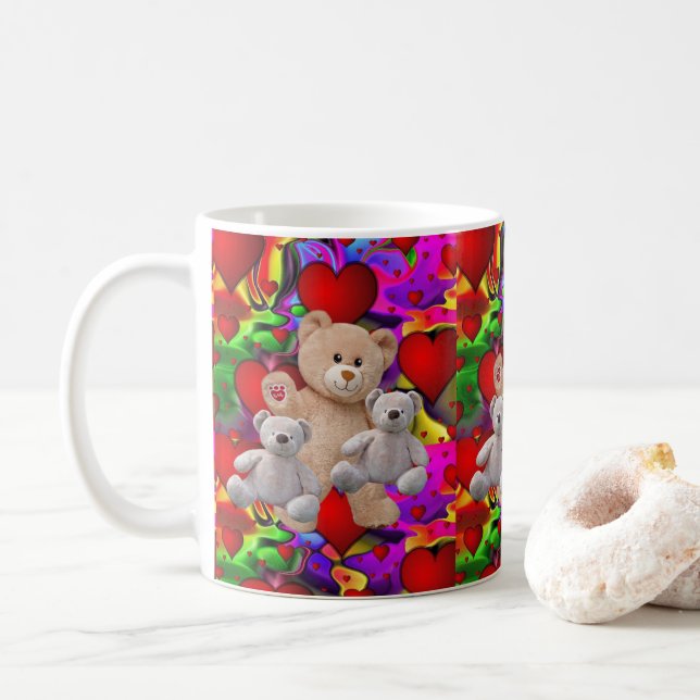 Valentine's Day Mugs (With Donut)