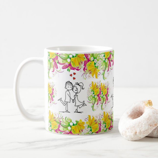 Valentine's Day Mugs (With Donut)