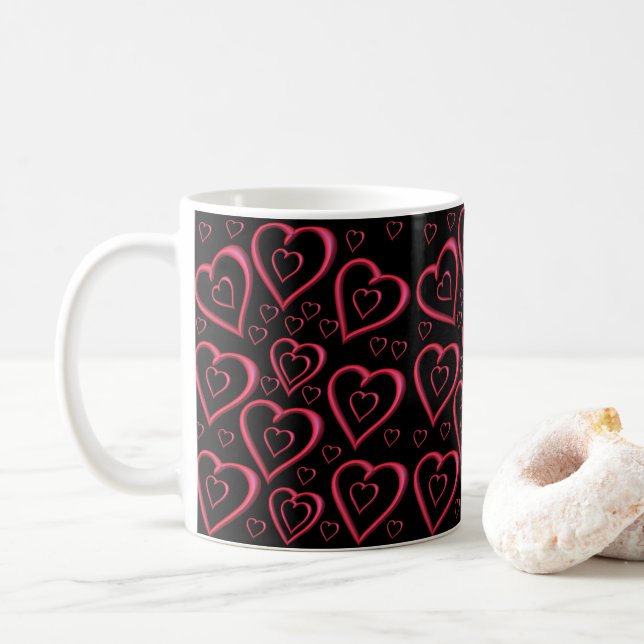 Valentine's Day Mugs (With Donut)
