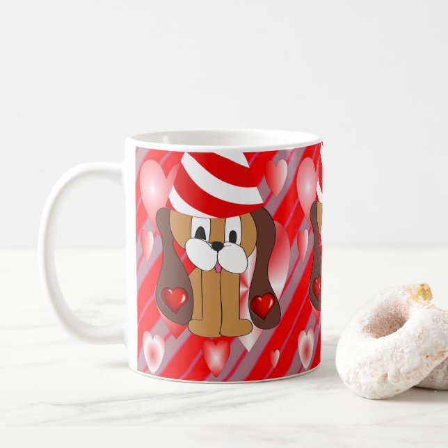 Valentine's Day Mugs (With Donut)