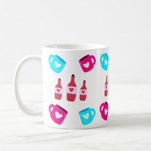 Valentine's Day Mugs and Bottles 