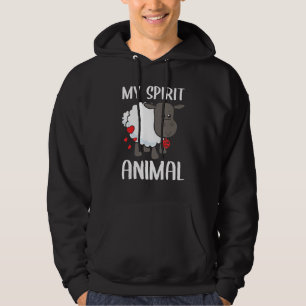 Valentines Day My Spirit Animal Sheep I Love You H Hoodie