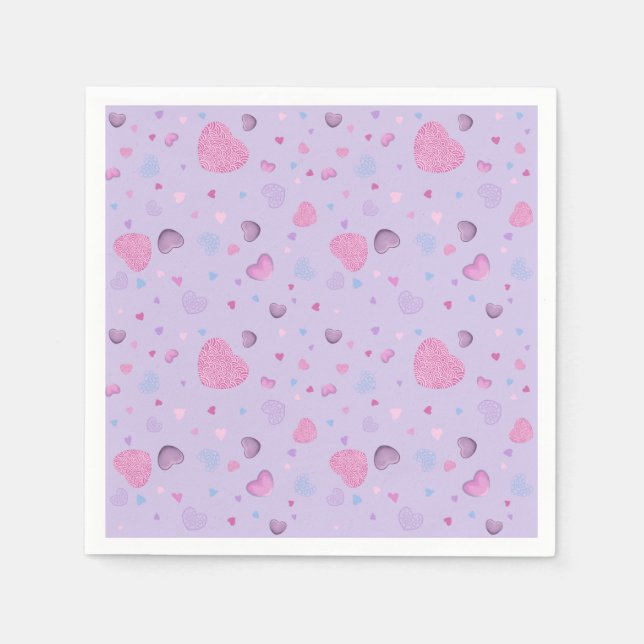 Valentine's day napkin (Front)