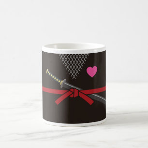 Valentine's day Ninja Coffee Mug
