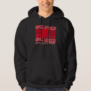 Valentines Day One Loved Speech Language Pathologi Hoodie