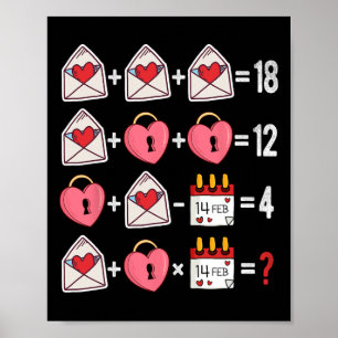 Valentines Day Order Of Operations Valentines Math Poster