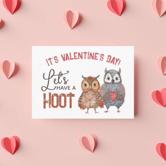 Valentine's Day Owls Classroom Valentine Card Pack (Creator Uploaded)