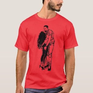 Valentine's Day Paint Party Couple Single Fun Date T-Shirt