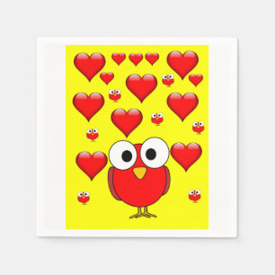 Valentine's Day Paper Napkins