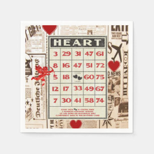Valentine's Day Paper Napkins