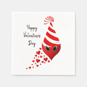 Valentine's Day Paper Napkins
