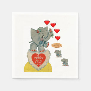 Valentine's Day Paper Napkins