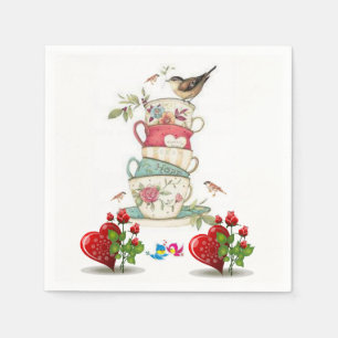 Valentine's Day Paper Napkins