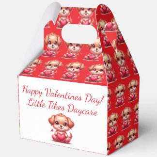 Valentine's Day Party Classroom Set Custom Text Favour Box