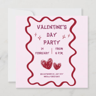 Valentine's Day Party Invitation