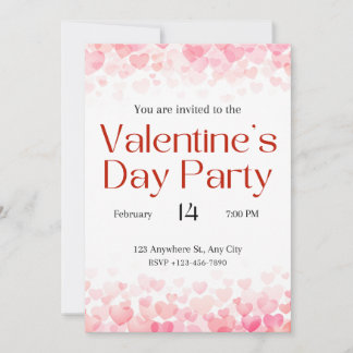 Valentine's Day Party Invitation