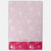 Valentine's Day Pattern With Cupid