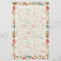 Valentine's Day Pattern with Cupid
