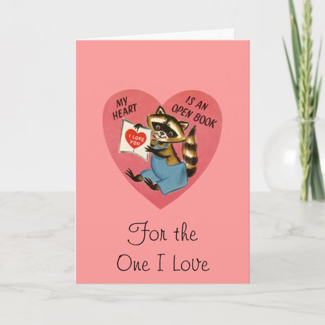 Valentines Day Personalised Holiday Card (Front)