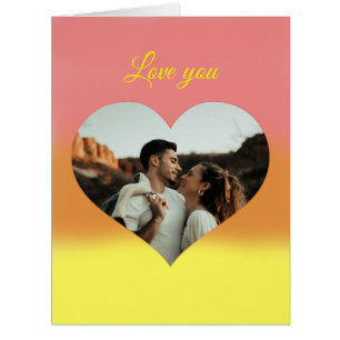 Valentine's Day Photo Heart