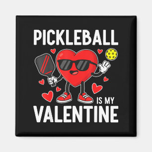 Valentines day pickleball is valentines womens lov magnet