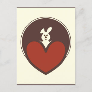 Valentines day postcard