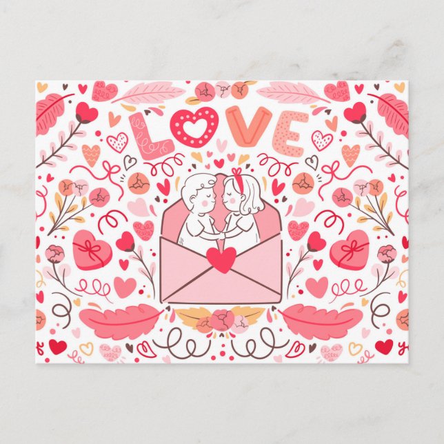 Valentine's Day Postcard (Front)