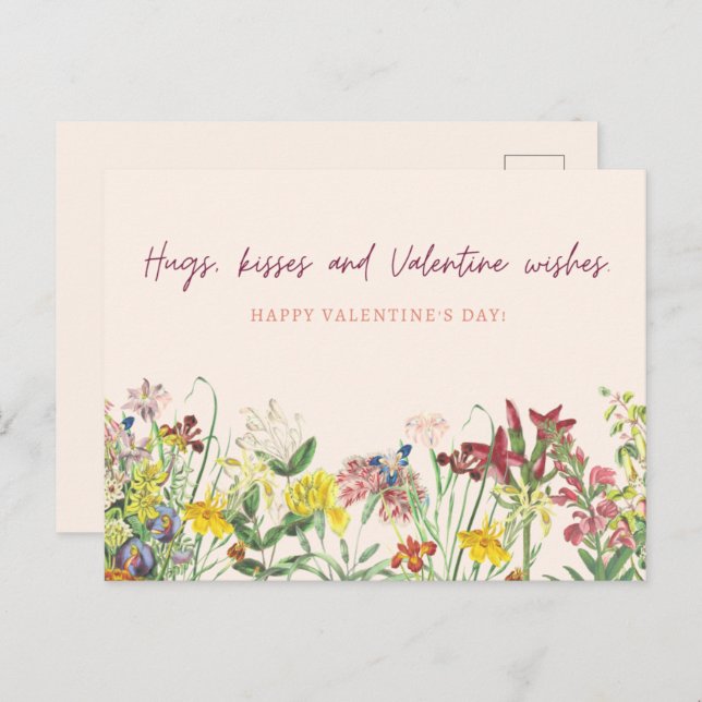 Valentine's Day Postcard (Front/Back)