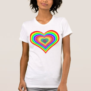 Valentine's Day Rainbow Love Symbol-25543 T-Shirt