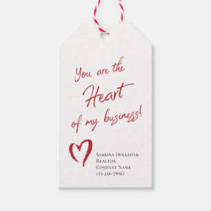 Valentine's Day Realtor Marketing Gift Tags