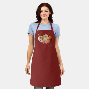 Valentine's Day Red  Apron
