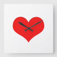 Valentine's Day Red Heart Cute White Custom Gift
