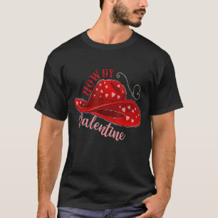 Valentine's Day Retro Howdy Valentine Xoxo Western T-Shirt