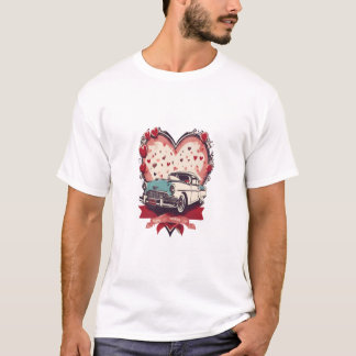 Valentine's Day, Retro Romance T-Shirt