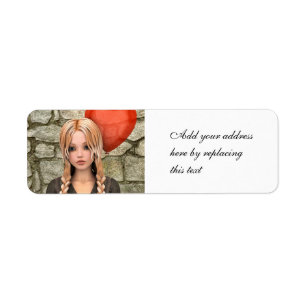 Valentines Day Return Address Label