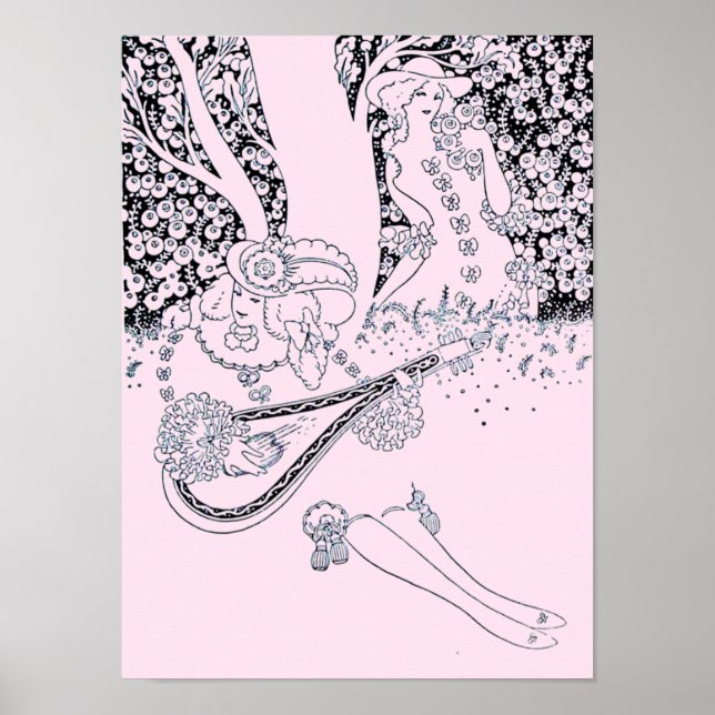 VALENTINE'S DAY ROMANCE,ROMANTIC LOVERS IN NATURE POSTER (Front)