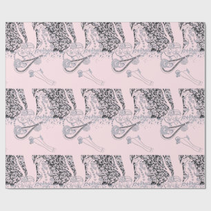 VALENTINE'S DAY ROMANCE,ROMANTIC LOVERS IN NATURE WRAPPING PAPER