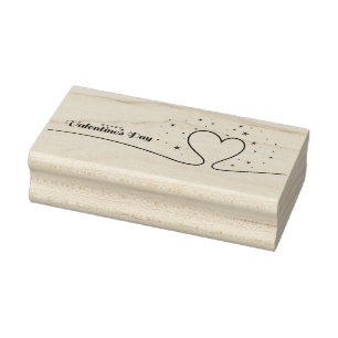 Valentines Day Rubber Stamp