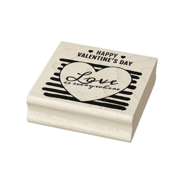 Valentine's Day Rubber Stamp (Stamp)